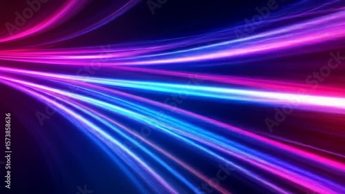 Wallpaper Mural Abstract vibrant light streaks Torontodigital.ca