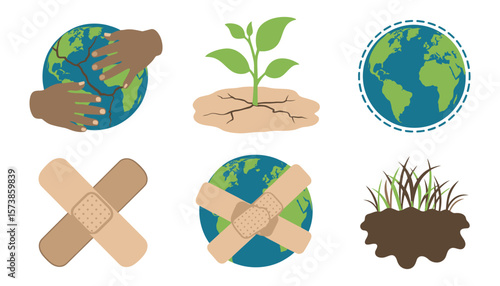 Green plants provide natural healing aid and protection for health