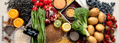 Healthy low carbs products. Ketogenic diet concept.