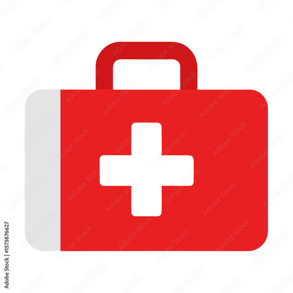Obraz premium First Aid Kit Icon Illustration