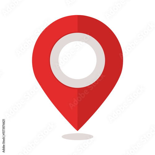 GPS Map Pin Icon Illustration