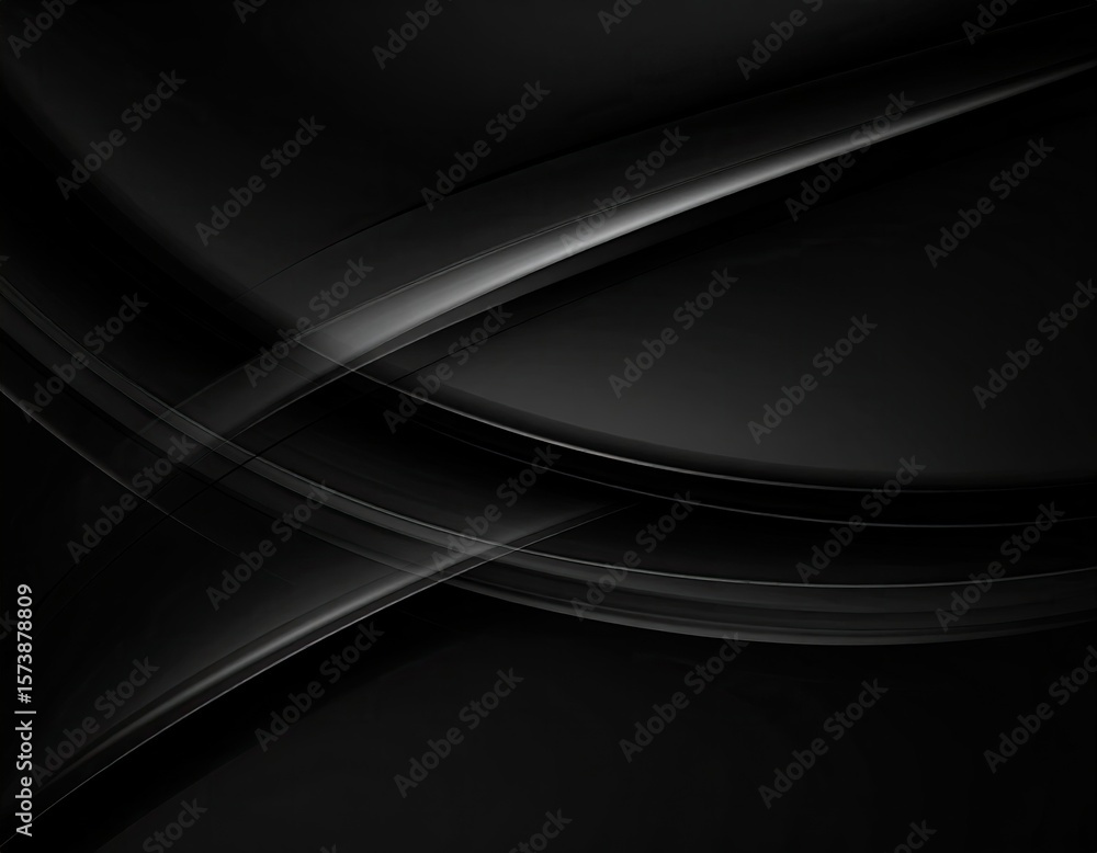 Abstract dark curves Abstract dark curves