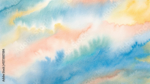 Capturing the beautiful light of a summer sunset, this abstract cloudscape features a sky ablaze with red, orange, and yellow hues, highlighting the majestic nature of the clouds at dusk