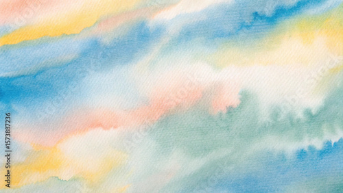Capturing the beautiful light of a summer sunset, this abstract cloudscape features a sky ablaze with red, orange, and yellow hues, highlighting the majestic nature of the clouds at dusk