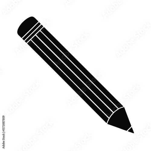 wooden-pencil-with-eraser-icon-include-after-on-wh.eps