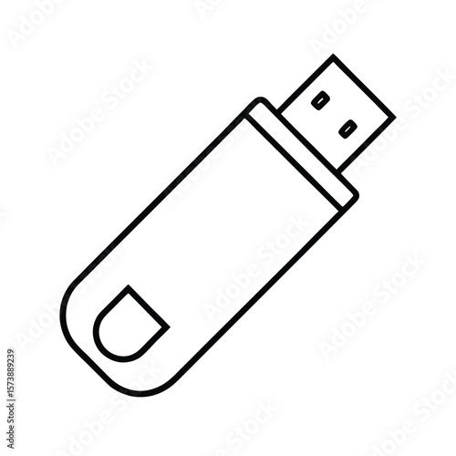 digital-pen-drive-device-icon-include-after-on-whi.eps