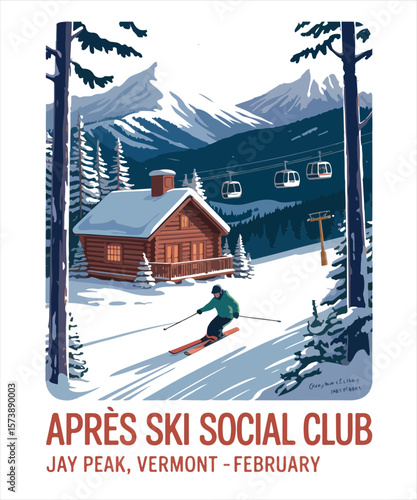 Apres ski social club jay peak vermont february 2026