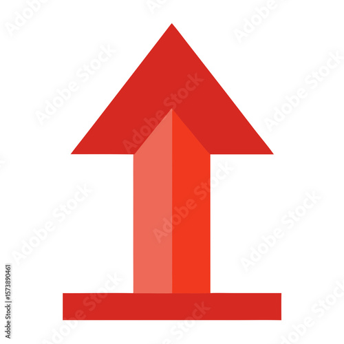 Upload Arrow Symbol Icon Design