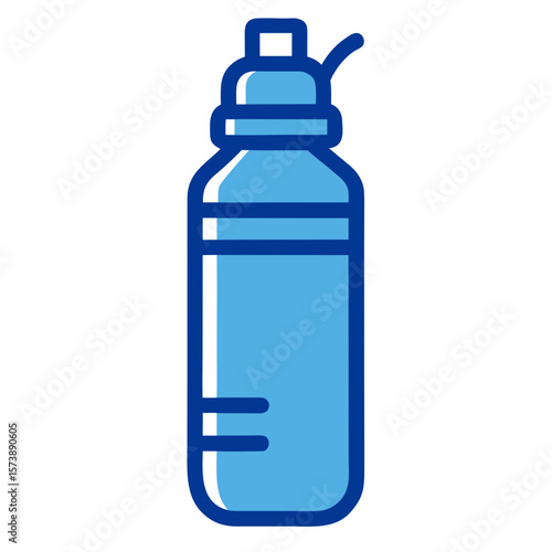 Drinking Bottle Symbol Vector Design