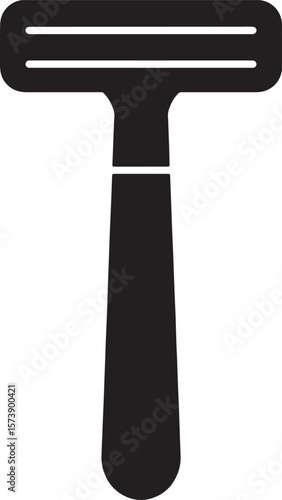 Disposable Razor Simple, Clean Shave Illustration