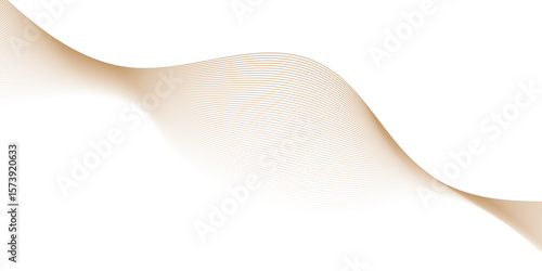 Abstract background wave line in vector business texture. Pattern line blend curve waves flow futuristic technology digital sound and noise energy wave line flow background.