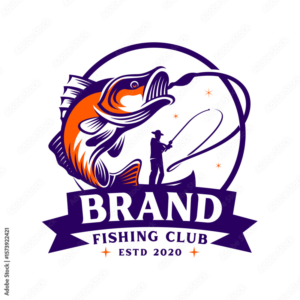 Obraz premium Boat logo, Wave logo, Beach logo, Ship logo, And Watercolor logo