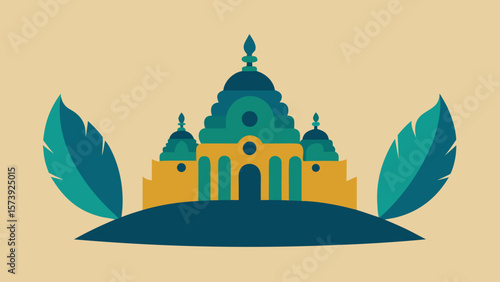 vector illustration of orthodox church