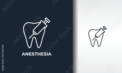 Anesthesia Vector, Icon Or Logo Sign Isolated Symbol Illustration