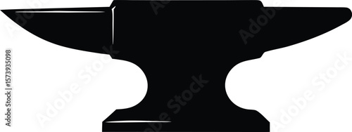 anvil silhouette vector illustration
