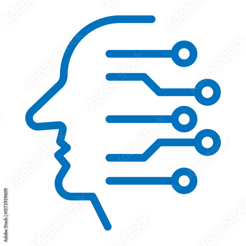 Human ai interaction icon
