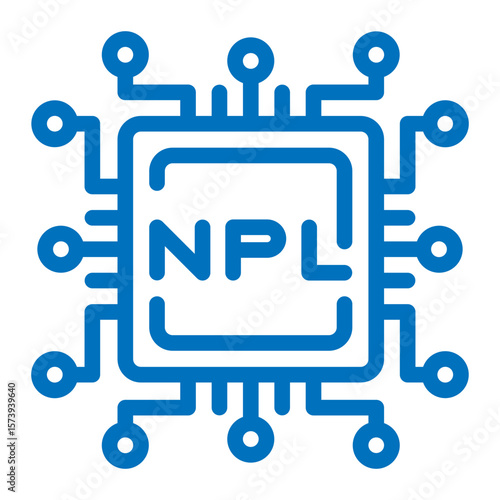 Natural language processing icon