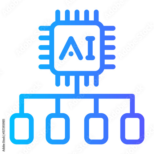 Ai algorithms icon