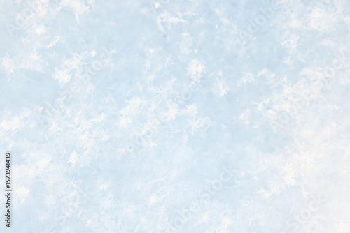 Wallpaper Mural winter snow texture, blue abstract winter cold background snow surface, blurred backdrop Torontodigital.ca