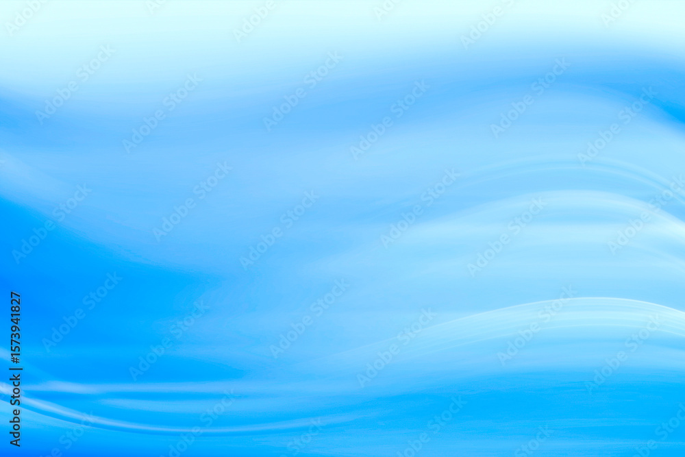 Fototapeta premium blurred blue background / gradient fresh transparent design background, blue abstract wallpaper