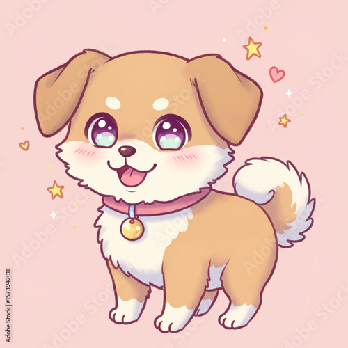 Cute Anime Dog
