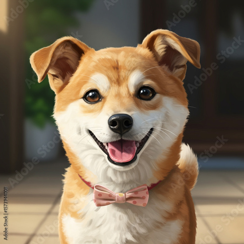 Cute Anime Dog