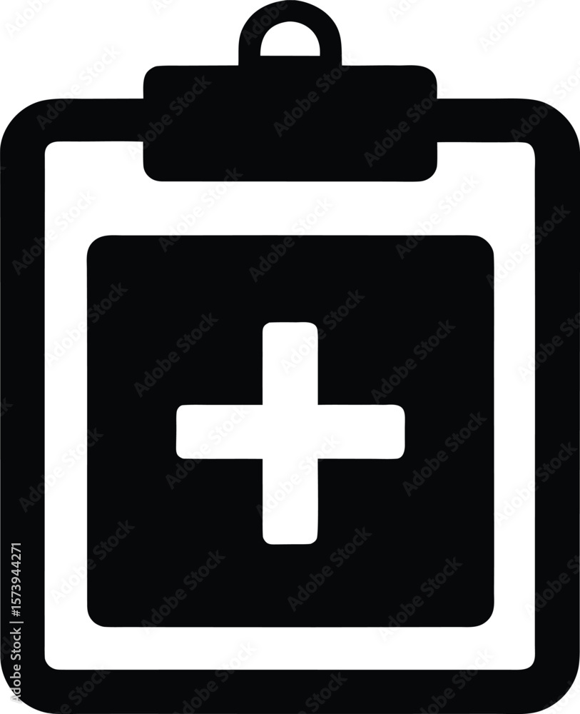Obraz premium Medical history edt.im Outline icon