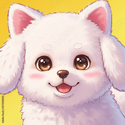 Cute Anime Dog