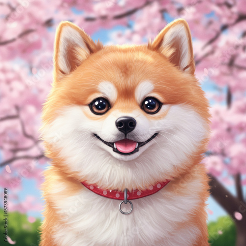 Cute Anime Dog