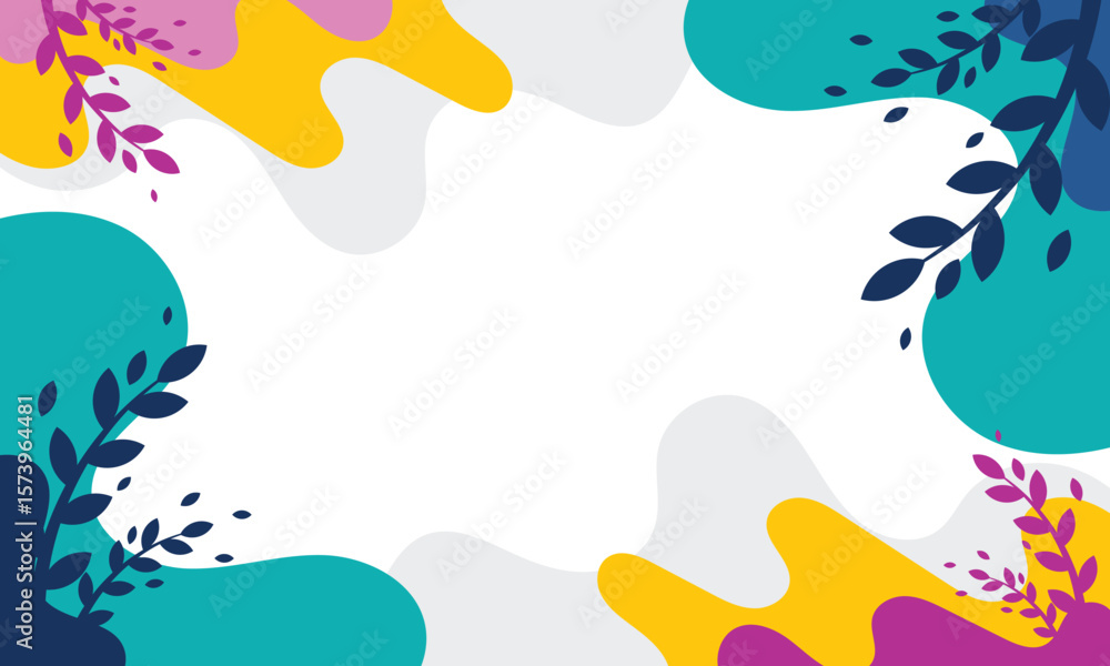 Fototapeta premium abstrack multi color vector background