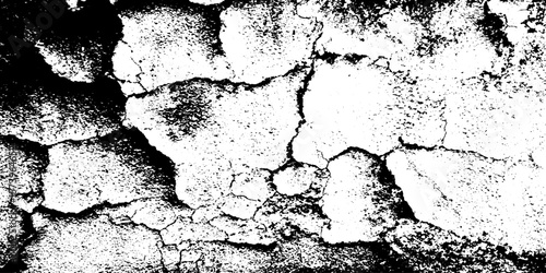 Grunge texture with cracked patterns for creative overlay and distressed design
