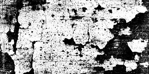 Weathered peeling paint texture with grunge effect for artistic overlay