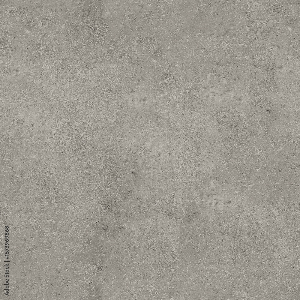 Fototapeta premium Raw gray concrete seamless texture – minimal industrial surface for modern architecture, floor plans, 3D rendering and branding backgrounds
