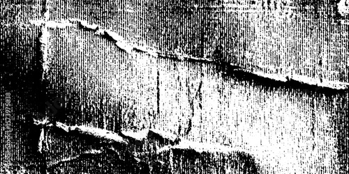 Distressed denim seam texture with frayed stitching for rough grunge overlay