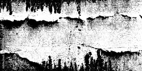 Distressed denim seam with frayed stitching texture overlay for design