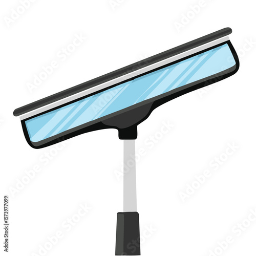 Cute windshield wiper flat vector