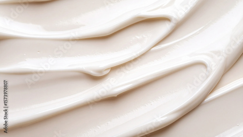 ベージュのクリームテクスチャ背景素材

