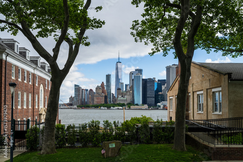 Manhattan skyline from Governor's Island New York City