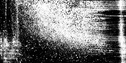 Grainy film noir background with vignette edges for grunge design