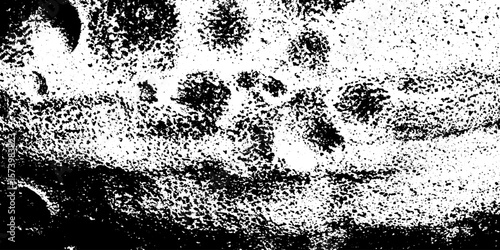 Granular moon surface crater pattern with deep textures for distress effect design