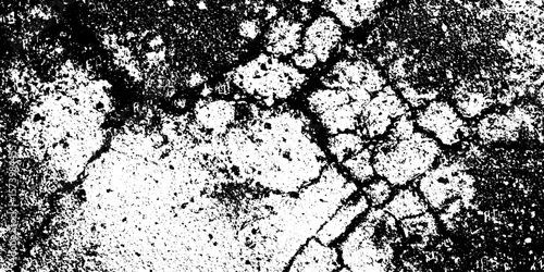 Gritty asphalt texture with scattered gravel for urban grunge overlay design