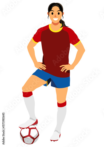 女子サッカー選手