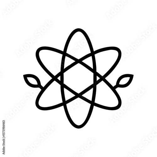 Eco Energy and Environmental Line Icons – Sustainable Power & Green Technology Vector Set
