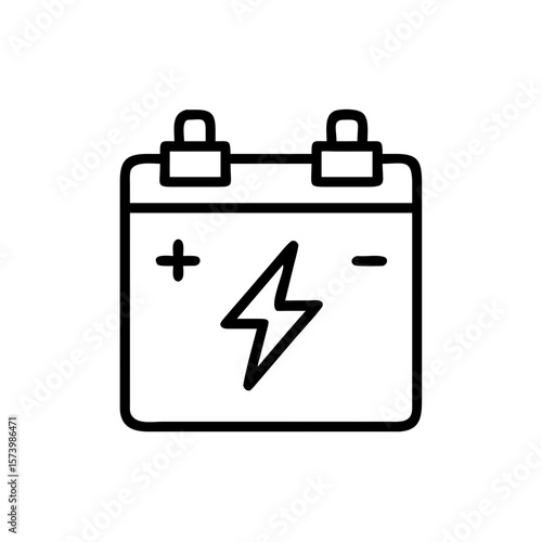 Eco Energy and Environmental Line Icons – Sustainable Power & Green Technology Vector Set