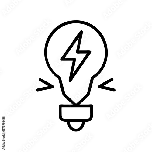 Eco Energy and Environmental Line Icons – Sustainable Power & Green Technology Vector Set