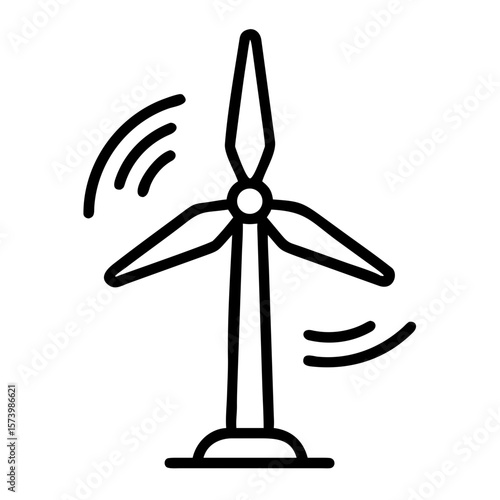 Eco Energy and Environmental Line Icons – Sustainable Power & Green Technology Vector Set