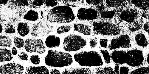 Grungy masonry texture with recessed grout for architectural design and backgrounds