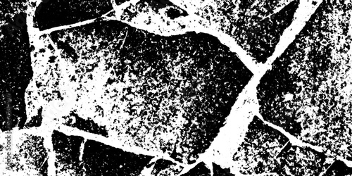 Abstract grunge texture of mosaic broken tile shards with grout residue for artistic design