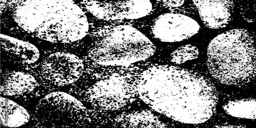 Abstract pebble textured overlay for design and decoration