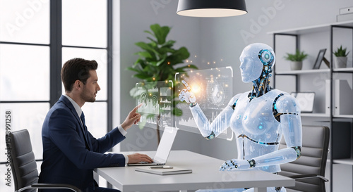Future of Work Human-Robot Collaboration in Modern Offices